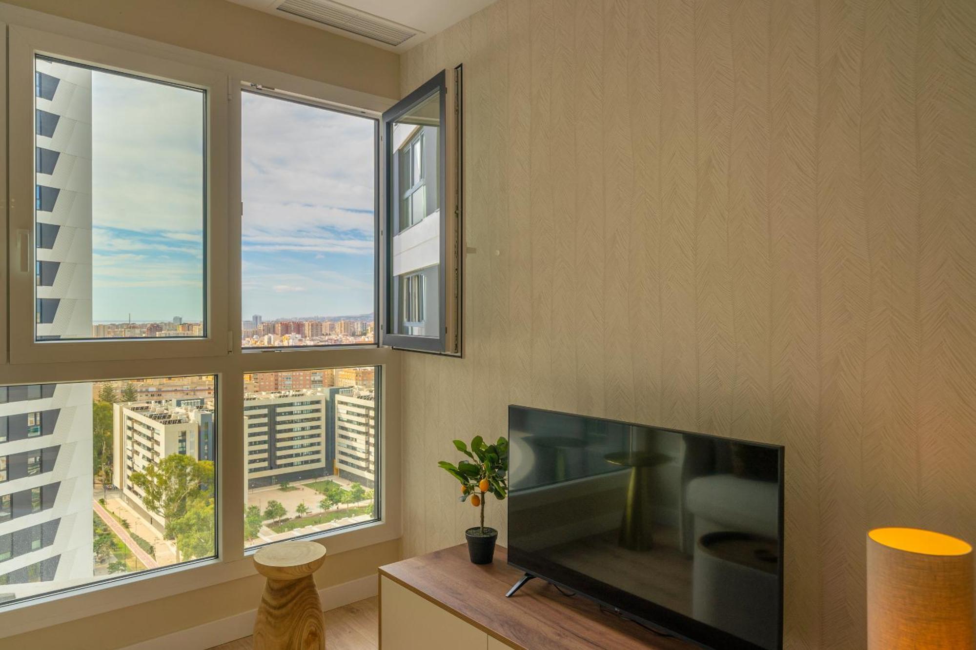 Xpce Urban 2 Skyline Parking Free Apartamento Málaga